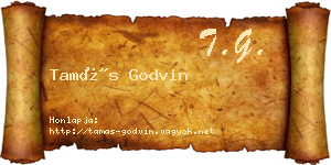 Tamás Godvin névjegykártya